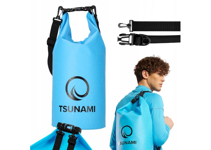 Гермомішок TSUNAMI Dry Pack 10 л водозахисний TS012