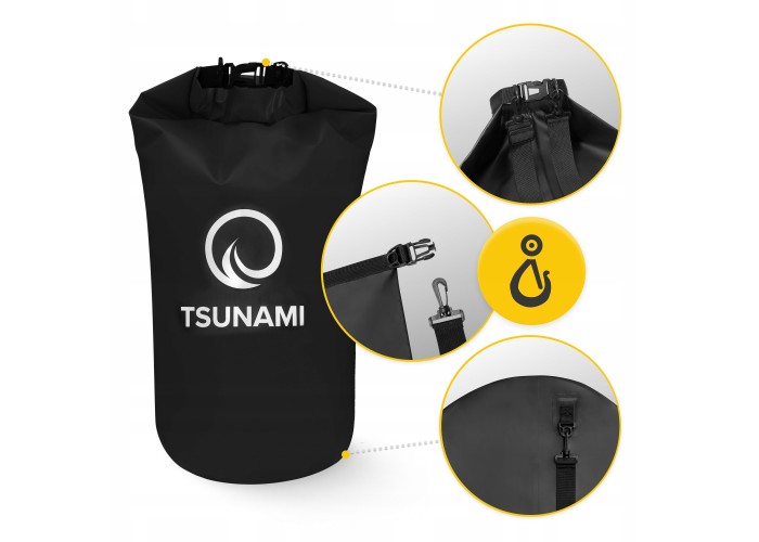 Гермомішок TSUNAMI Dry Pack 20 л водозахисний TS014