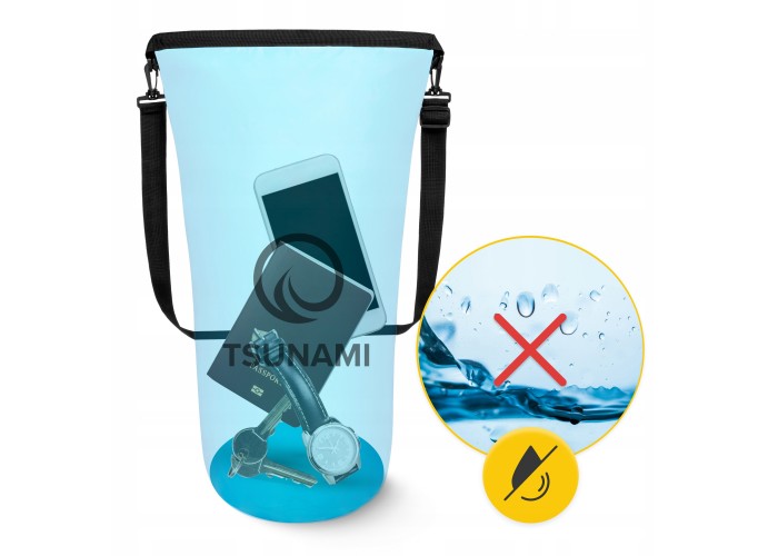 Гермомішок TSUNAMI Dry Pack 20 л водозахисний TS015