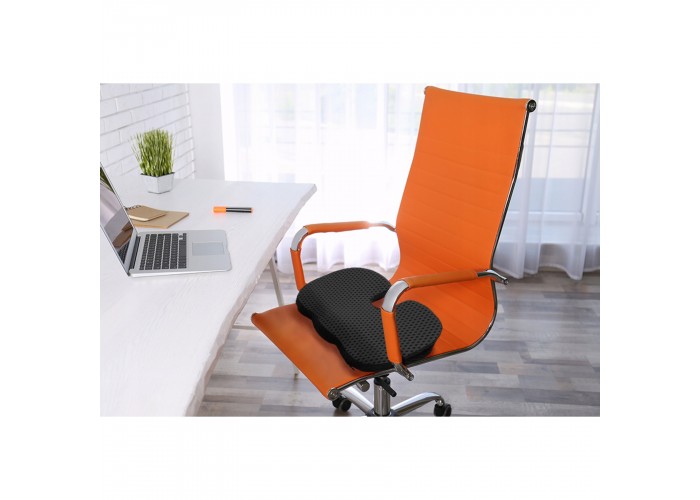 Ортопедична подушка 4FIZJO для сидіння 35 x 45 x 7 см 4FJ0613 Black