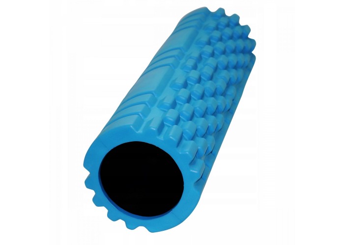 Масажний ролик (валик, роллер) SportVida EVA 45 x 14 см SV-HK0213 Blue