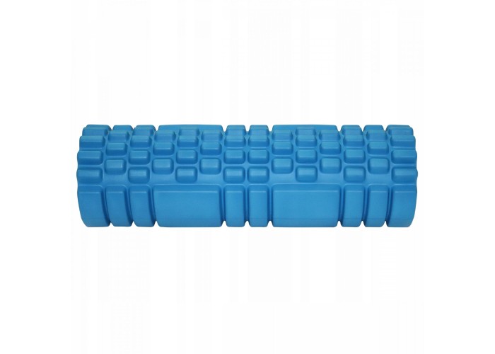 Масажний ролик (валик, роллер) SportVida EVA 45 x 14 см SV-HK0213 Blue