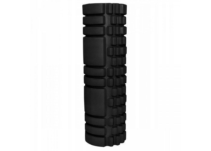 Масажний ролик (валик, роллер) SportVida EVA 45 x 14 см SV-HK0212 Black