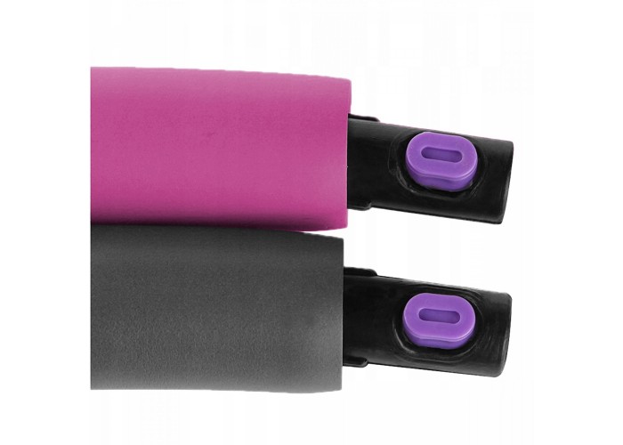 Обруч масажний Hula Hoop SportVida 90 см SV-HK0215 Grey/Pink