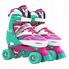 Роликові ковзани (квади) SportVida SV-LG0039 Size 31-34 Pink/Green