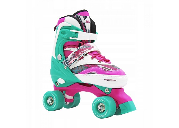 Роликові ковзани (квади) SportVida SV-LG0040 Size 35-38 Pink/Green