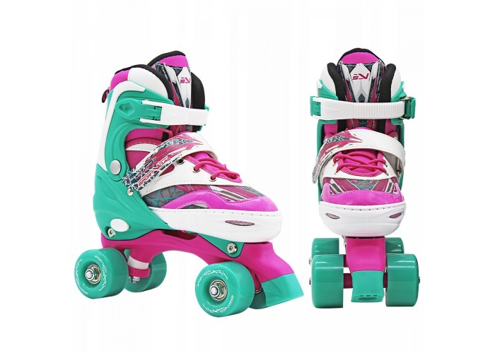 Роликові ковзани (квади) SportVida SV-LG0040 Size 35-38 Pink/Green