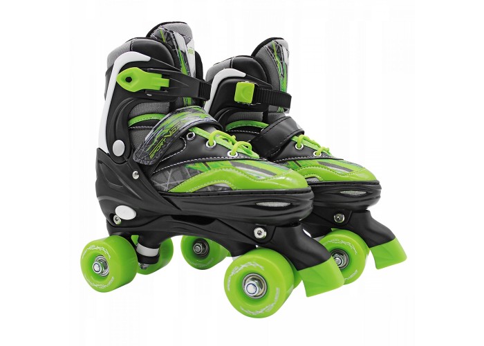 Роликові ковзани (квади) SportVida SV-LG0038 Size 35-38 Black/Green