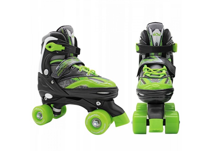 Роликові ковзани (квади) SportVida SV-LG0038 Size 35-38 Black/Green