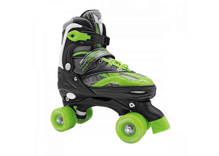 Роликові ковзани (квади) SportVida SV-LG0038 Size 35-38 Black/Green