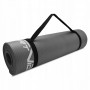 Килимок (мат) спортивний SportVida NBR 180 x 60 x 1 см для йоги та фітнесу SV-HK0247 Grey