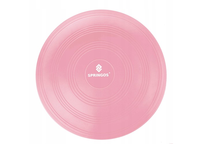 Балансувальна подушка (сенсомоторна) масажна Springos PRO FA0089 Pink