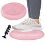 Балансувальна подушка (сенсомоторна) масажна Springos PRO FA0089 Pink