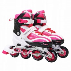 Роликові ковзани SportVida SV-LG0044 Size 39-42 White/Pink