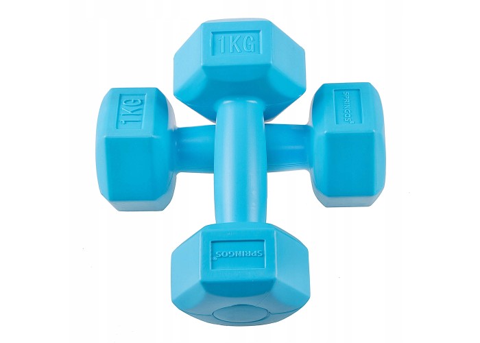 Гантелі Springos Hex 2 x 1 кг FA1030