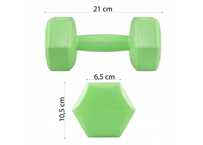Гантелі Springos Hex 2 x 1.5 кг FA1031