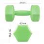 Гантелі Springos Hex 2 x 1.5 кг FA1031