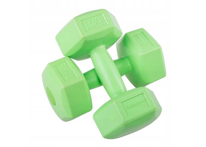 Гантелі Springos Hex 2 x 1.5 кг FA1031
