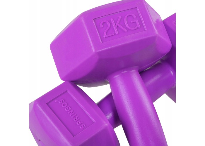 Гантелі Springos Hex 2 x 2 кг FA1032