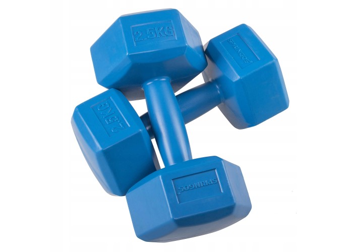 Гантелі Springos Hex 2 x 2.5 кг FA1033