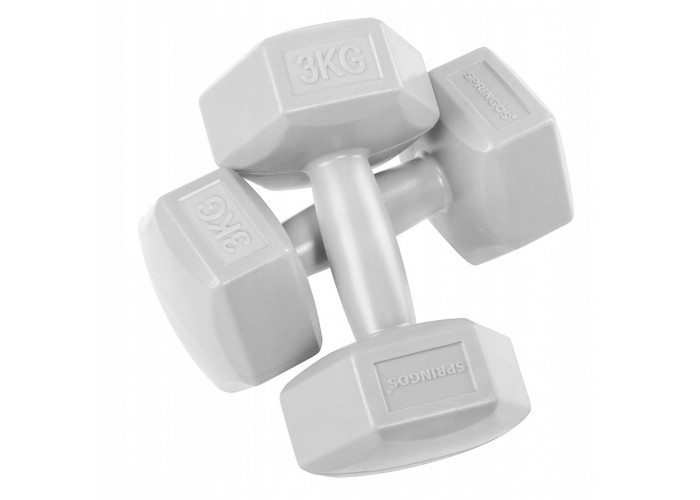 Гантелі Springos Hex 2 x 3 кг FA1034