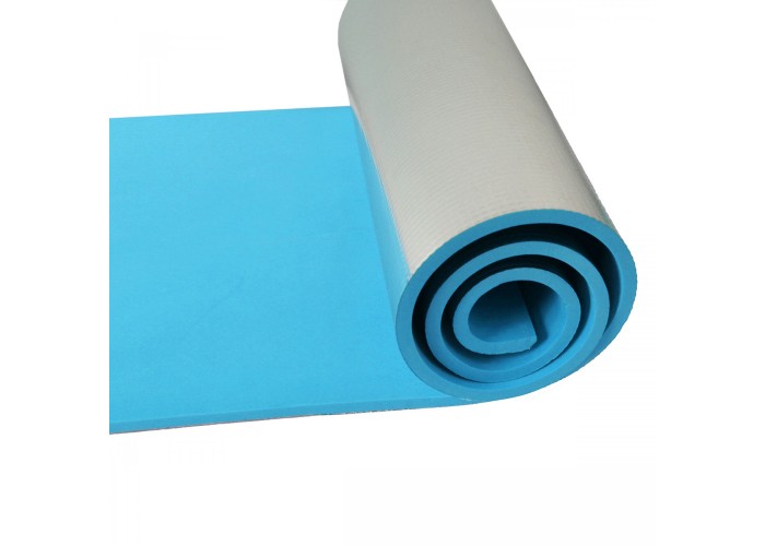 Коврик туристичний (каремат) SportVida Alu EVA 1 см SV-EZ0012 Blue