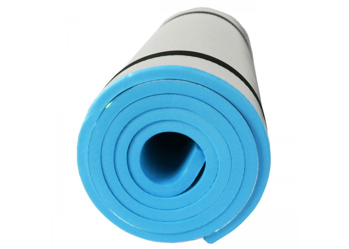 Коврик туристичний (каремат) SportVida Alu EVA 1 см SV-EZ0012 Blue