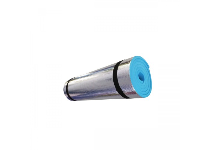 Коврик туристичний (каремат) SportVida Alu EVA 1 см SV-EZ0012 Blue