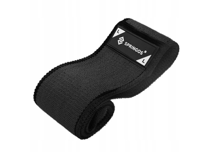 Резинка для фітнесу та спорту із тканини Springos Hip Band Size L FA0115
