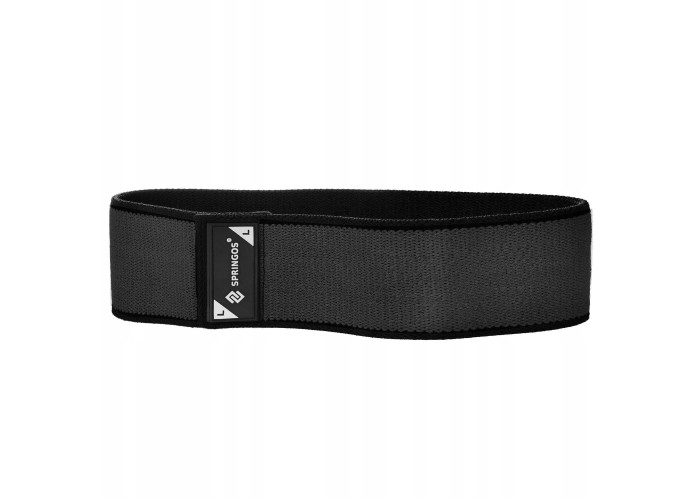 Резинка для фітнесу та спорту із тканини Springos Hip Band Size L FA0115