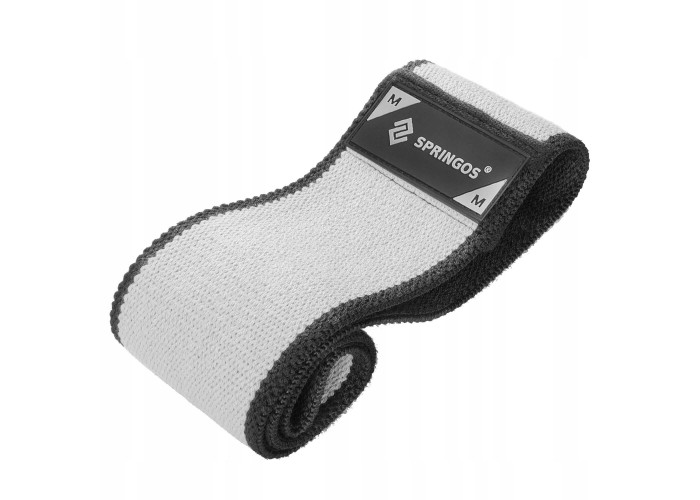 Резинка для фітнесу та спорту із тканини Springos Hip Band Size M FA0114