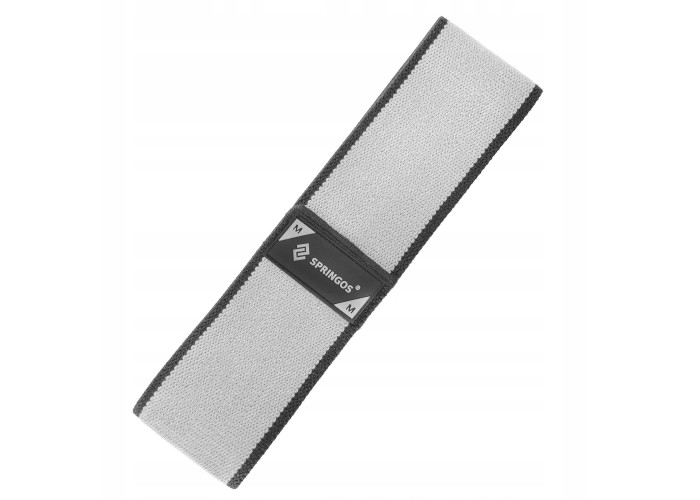 Резинка для фітнесу та спорту із тканини Springos Hip Band Size M FA0114