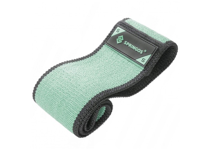 Резинка для фітнесу та спорту із тканини Springos Hip Band Size S FA0113