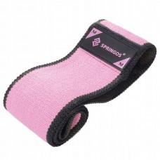 Резинка для фітнесу та спорту із тканини Springos Hip Band Size M FA0110