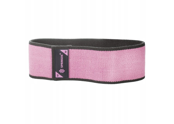 Резинка для фітнесу та спорту із тканини Springos Hip Band Size M FA0110