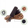 Скакалка шкіряна для боксу Springos FA0032