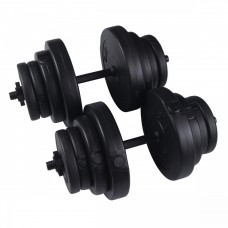 Гантелі набірні (розбірні) SportVida 2 x 20 кг SV-HK0089