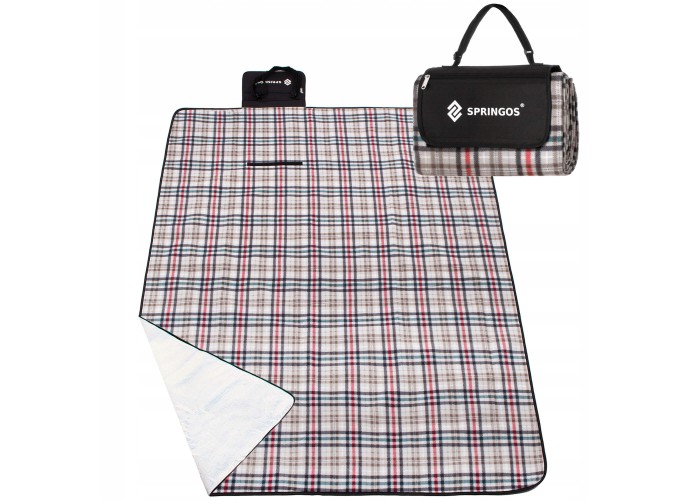 Коврик для пікніка та кемпінгу складаний Springos 180 x 150 см PM012