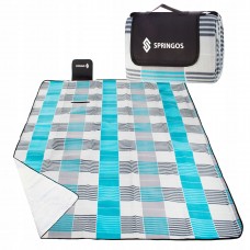 Коврик для пікніка та кемпінгу складаний Springos 200 x 200 см PM002