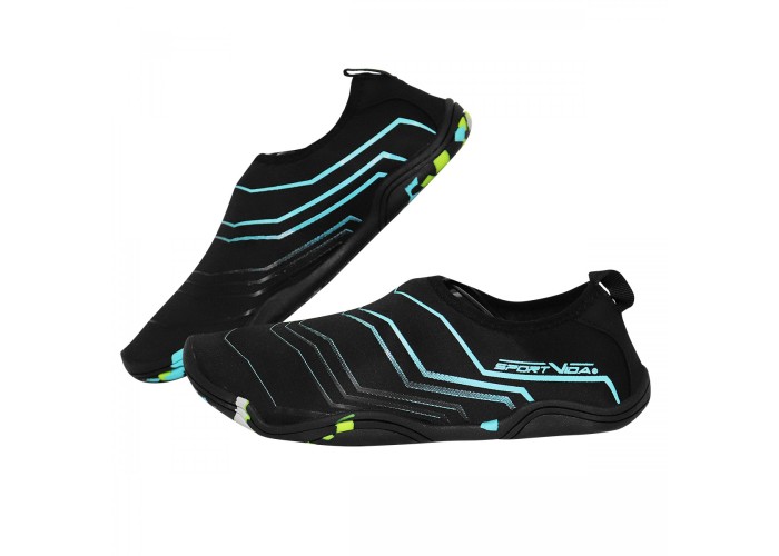 Взуття для пляжу і коралів (аквашузи) SportVida SV-GY0005-R36 Size 36 Black/Blue