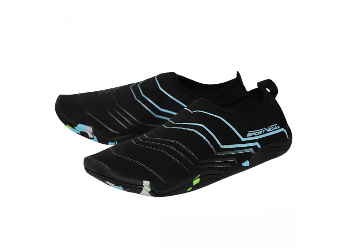 Взуття для пляжу і коралів (аквашузи) SportVida SV-GY0005-R36 Size 36 Black/Blue