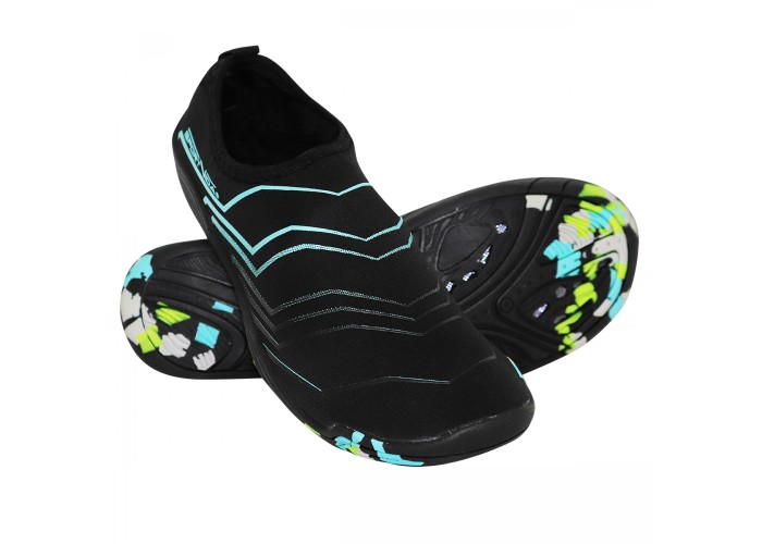 Взуття для пляжу і коралів (аквашузи) SportVida SV-GY0005-R36 Size 36 Black/Blue