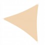 Тент-парус тіньовий для дому, саду та туризму Springos 3 x 3 x 3 м SN1018 Beige