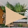 Тент-парус тіньовий для дому, саду та туризму Springos 3 x 3 x 3 м SN1018 Beige