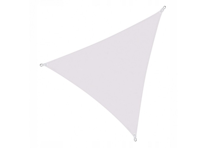 Тент-парус тіньовий для дому, саду та туризму Springos 3 x 3 x 3 м SN1017 Light Grey