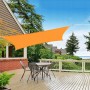 Тент-парус тіньовий для дому, саду та туризму Springos 4 x 3 м SN1035 Orange