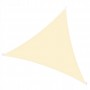 Тент-парус тіньовий для дому, саду та туризму Springos 5 x 5 x 5 м SN1013 Light Yellow