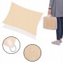 Тент-парус тіньовий для дому, саду та туризму Springos 3 x 2 м SN1042 Beige