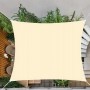 Тент-парус тіньовий для дому, саду та туризму Springos 4 x 3 м SN1032 Light Yellow
