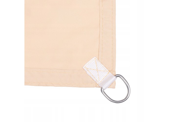 Тент-парус тіньовий для дому, саду та туризму Springos 3 x 3 м SN1030 Beige